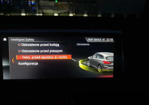 BMW X1 cena 126900 przebieg: 33500, rok produkcji 2019 z Słupsk małe 781